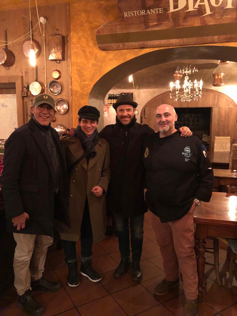 Paolo Conticini, Luca Ward e Jacopo Sarno